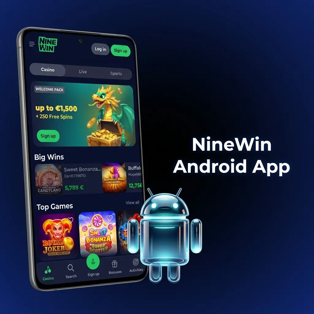 NineWin Android app APK download and installation guide for devices running Android 6.0 or later